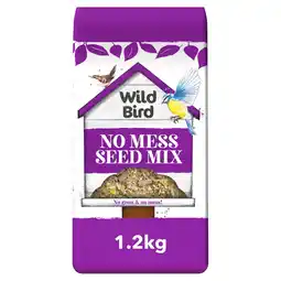 Tesco Wild Bird No Mess Seed Mix Bird Food 1.2kg offer