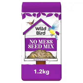 Tesco Wild Bird No Mess Seed Mix Bird Food 1.2kg offer