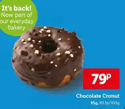 Lidl Chocolate Cronut offer