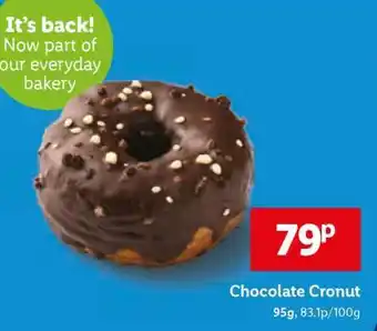 Lidl Chocolate Cronut offer