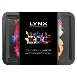 Asda Lynx Multi Branded Fine Fragrance Gift Set Discovery Collection 3 piece offer