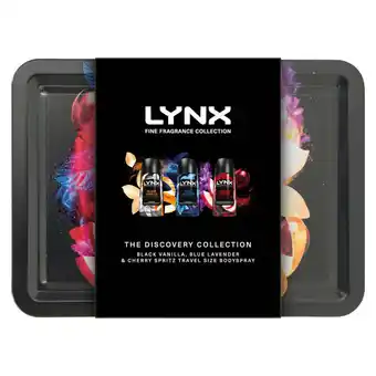 Asda Lynx Multi Branded Fine Fragrance Gift Set Discovery Collection 3 piece offer