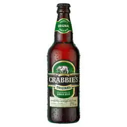 Asda Crabbie's Original Alcoholic Ginger Beer 500ml offer
