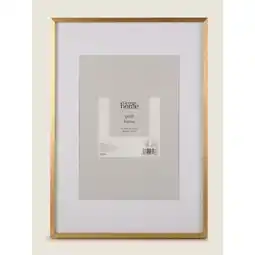 Asda George Home Gold-Tone A3 Aluminium Frame offer