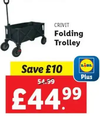 Lidl CRIVIT Folding Trolley offer