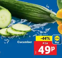 Lidl Cucumber offer