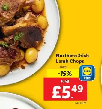 Lidl Northern Irish Lamb Chops offer