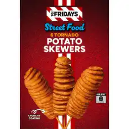Iceland TGI Fridays 6 Tornado Potato Skewers 450g offer