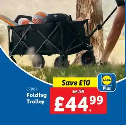 Lidl CRIVIT Folding Trolley offer