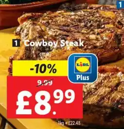 Lidl Cowboy Steak offer