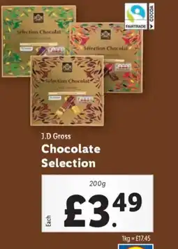 Lidl J.D Gross Chocolate Selection offer