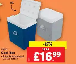 Lidl CRIVIT Cool Box offer