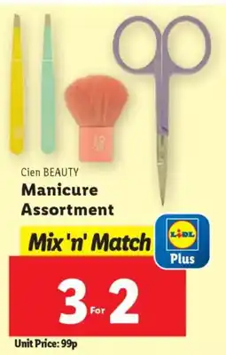 Lidl Cien BEAUTY Manicure Assortment offer