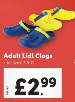 Lidl Adult Lidl Clogs offer
