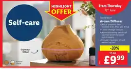 Lidl SILVERCREST Aroma Diffuser offer