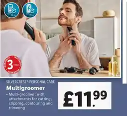 Lidl SILVERCREST® PERSONAL CARE Multigroomer offer