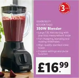 Lidl SILVERCREST® KITCHEN TOOLS 350W Blender offer