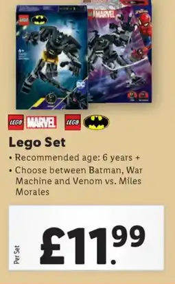 Lidl Lego Set offer