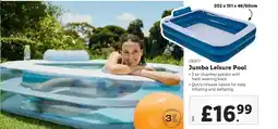 Lidl CRIVIT Jumbo Leisure Pool offer