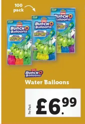 Lidl Water Balloons offer