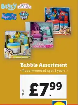 Lidl Bubble Assortment offer