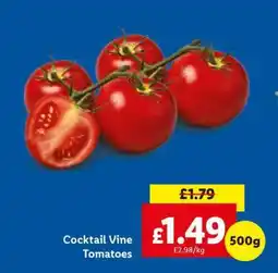 Lidl Cocktail Vine Tomatoes offer