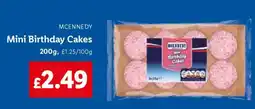 Lidl Mini Birthday Cakes offer