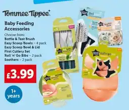 Lidl Tommee Tippee Baby Feeding Accessories offer