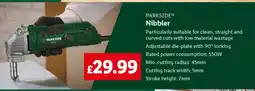 Lidl PARKSIDE Nibbler offer