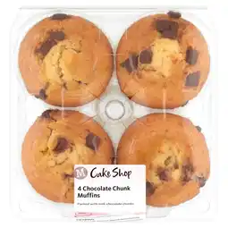 Morrisons Market Street Chocolate Chunk Muffins offer