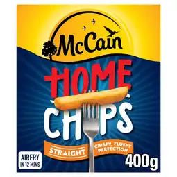 Morrisons McCain Home Chips Straight 400g offer
