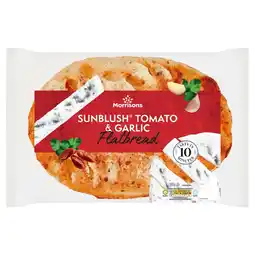 Morrisons Morrisons Sunblush Tomato & Garlic Flatbread offer