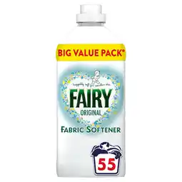 Tesco Fairy Original Fabric Softener 55 Washes 1.815L offer
