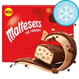 Tesco Maltesers Ice Cream Bars 4x50ml offer