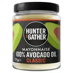 Tesco Hunter & Gather Avocado Oil Mayonnaise Classic 175g offer