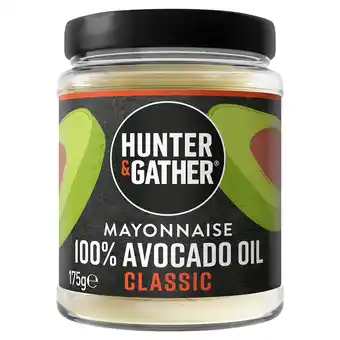 Tesco Hunter & Gather Avocado Oil Mayonnaise Classic 175g offer