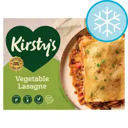 Tesco Kirsty's Vegan Vegetable Lasagne 325g offer