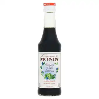 Tesco Monin Blueberry Matcha Green Tea Concentrate 25cl offer