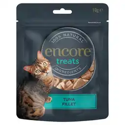 Tesco Encore Tuna Fillet Freeze Dried Cat Treats 10g offer