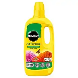 Tesco Miracle Gro All Purpose Plant Food 800Ml offer