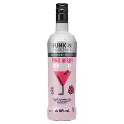 Asda Funkin Bartender Edition Pink Berry Martini Cocktails 700ml offer