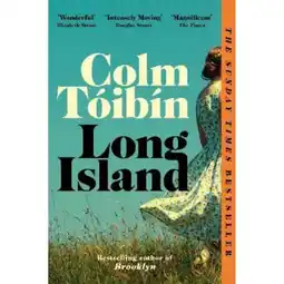 Asda Paperback Long Island by Colm Tóibín offer