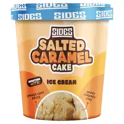 Iceland Sides Salted Caramel Cake Ice Cream 500ml offer