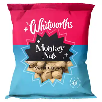 Iceland Whitworths Monkey Nuts 225g offer