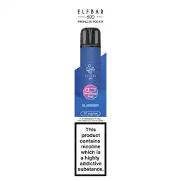 Iceland Elfbar 600 Blueberry Prefilled Pod Kit 20mg offer