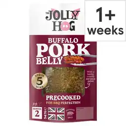 Tesco The Jolly Hog Pork Belly with Buffalo Sauce 347g offer