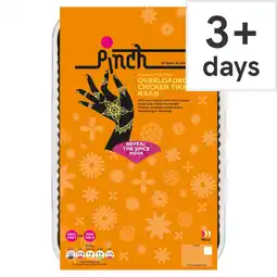 Tesco Pinch Flavour Flamin’ Overloaded Chicken Tikka Naan 330g offer