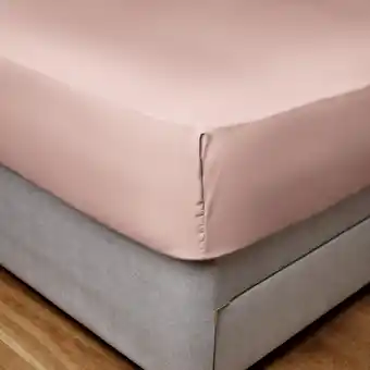 Tesco Silentnight Supersoft Pink Fitted Sheet Double offer