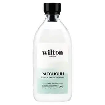 Tesco Wilton London Patchouli Botanical Fabric Conditioner 1.05 Litres offer