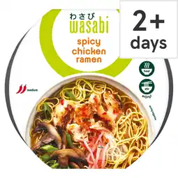 Tesco Wasabi Spicy Chicken Ramen 315G offer